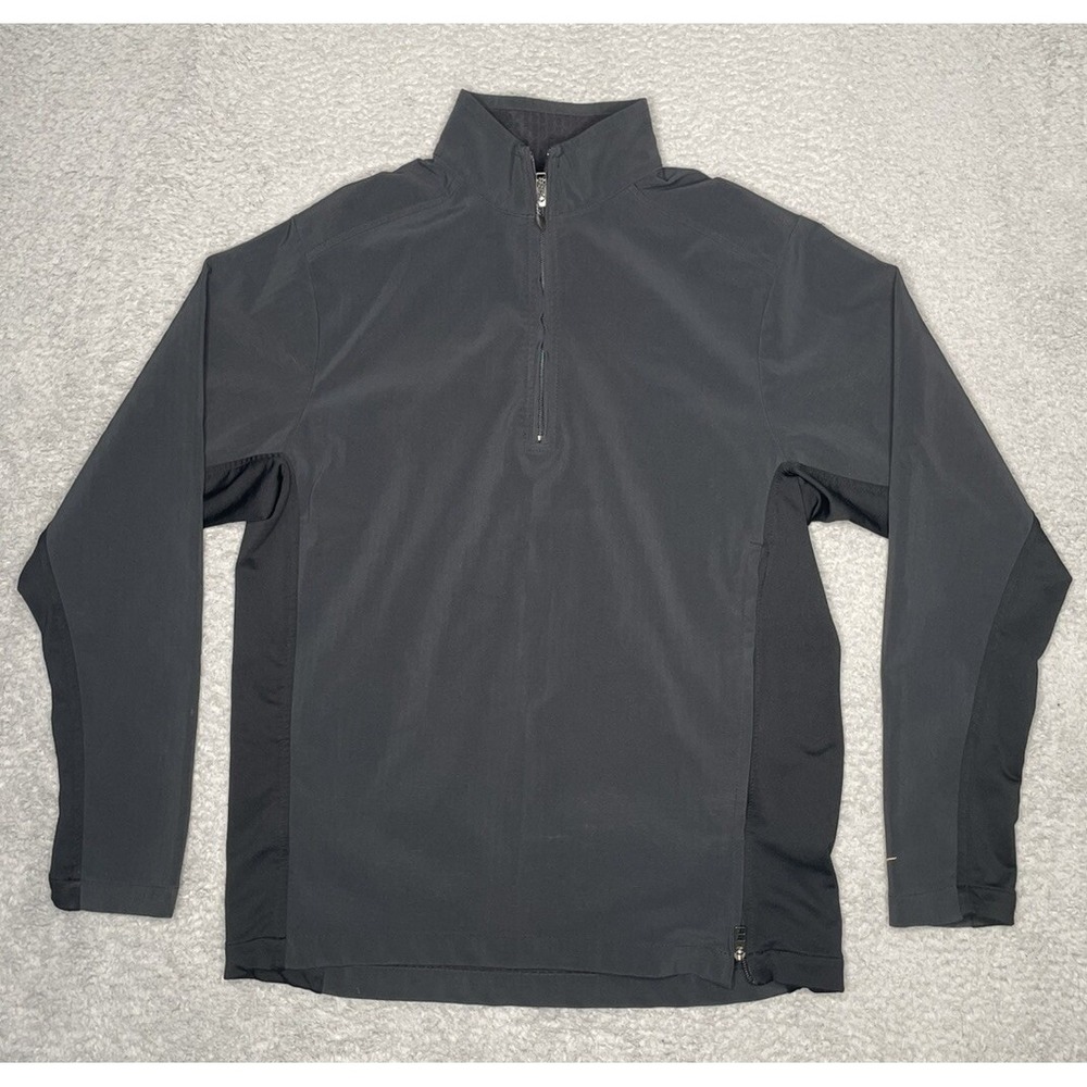 Nike Golf Sphere Pro Quarter Zip Jacket Mens Medium Waffle Lined Fleece Pullover